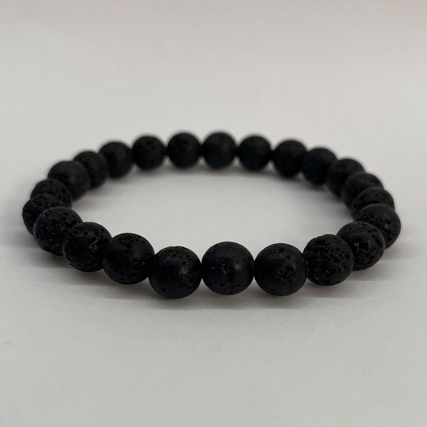 Lyxigt armband - Lava stone